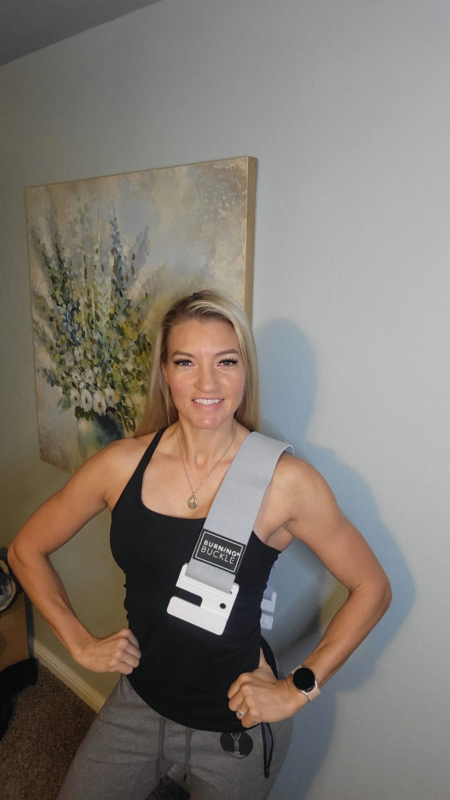 Gymband Grijs (voor de beginnende sporter)