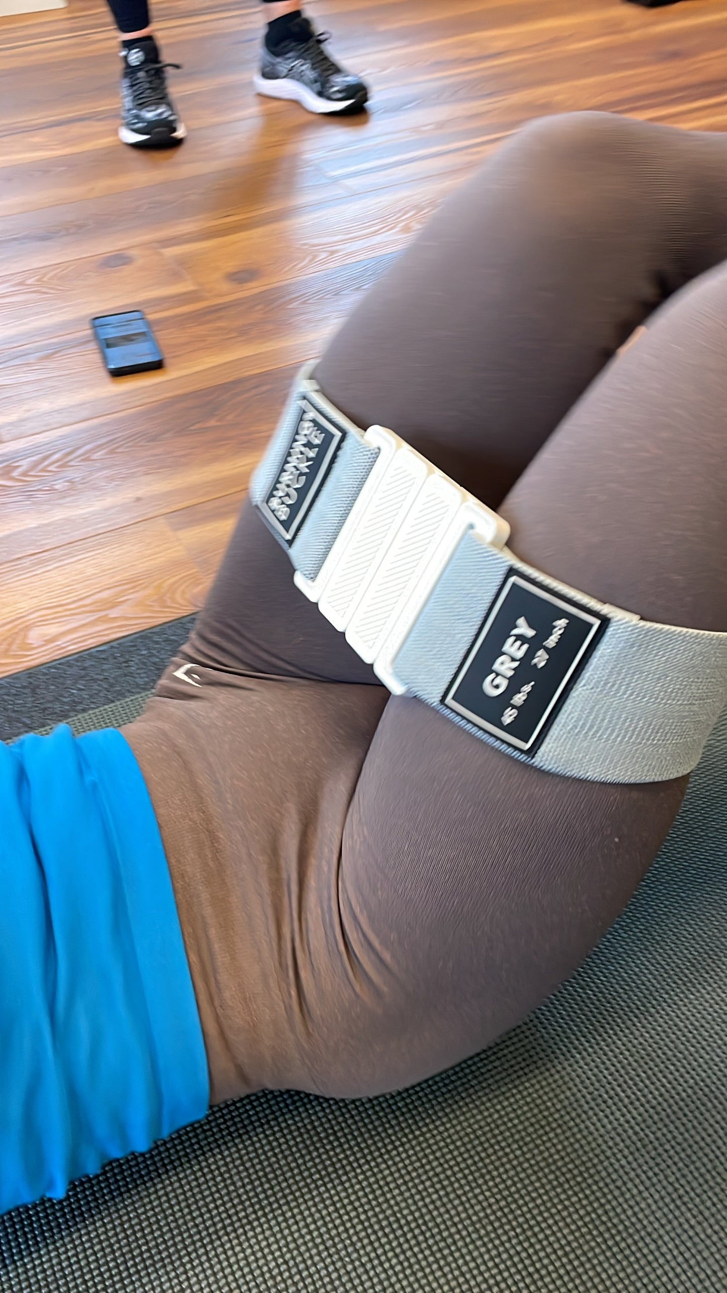 Gymband Grijs (voor de beginnende sporter)