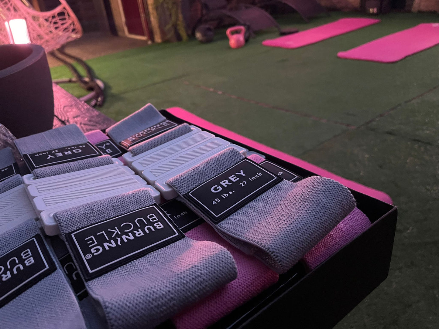 Gymband Grijs (voor de beginnende sporter)