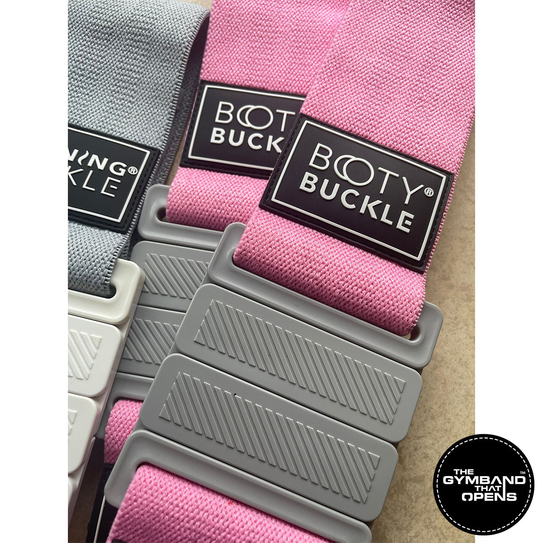 Booty Buckle: The original Gymband that Opens: Red and Pink